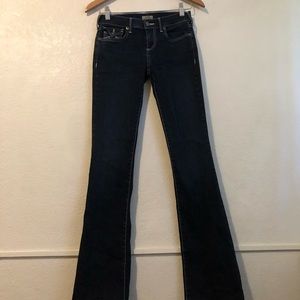 True Religion Becca Size 26 Women’s Mid Rise Bootcut Blue Jeans